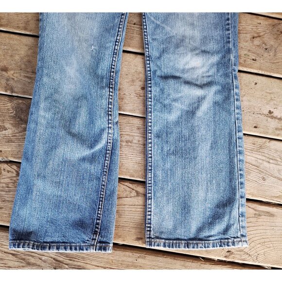 Signature By Levi Strauss & Co. Womens Mid Rise Bootcut Jeans Size 12 Medium 98% - Picture 2 of 13